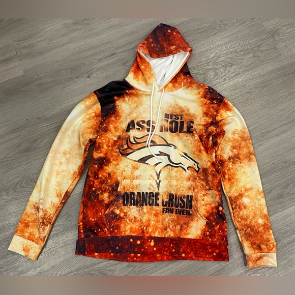 Set of 2 NFL - Funny Carolina Panthers & Denver Bronco Long Sleeve Mens Shirts - Picture 8 of 15